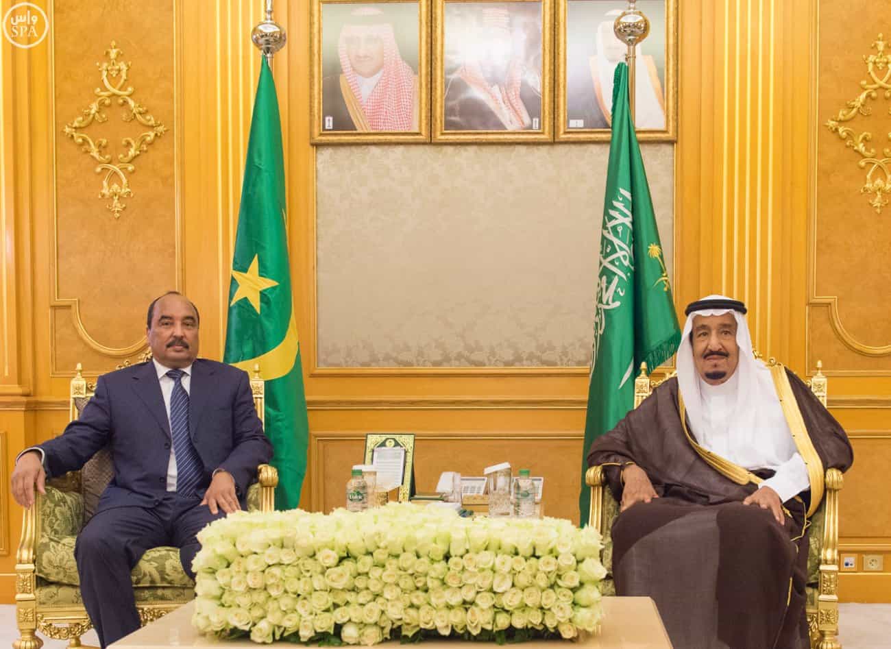 Custodian of the Two Holy Mosques Holds Talks Session with Mauritania’s President