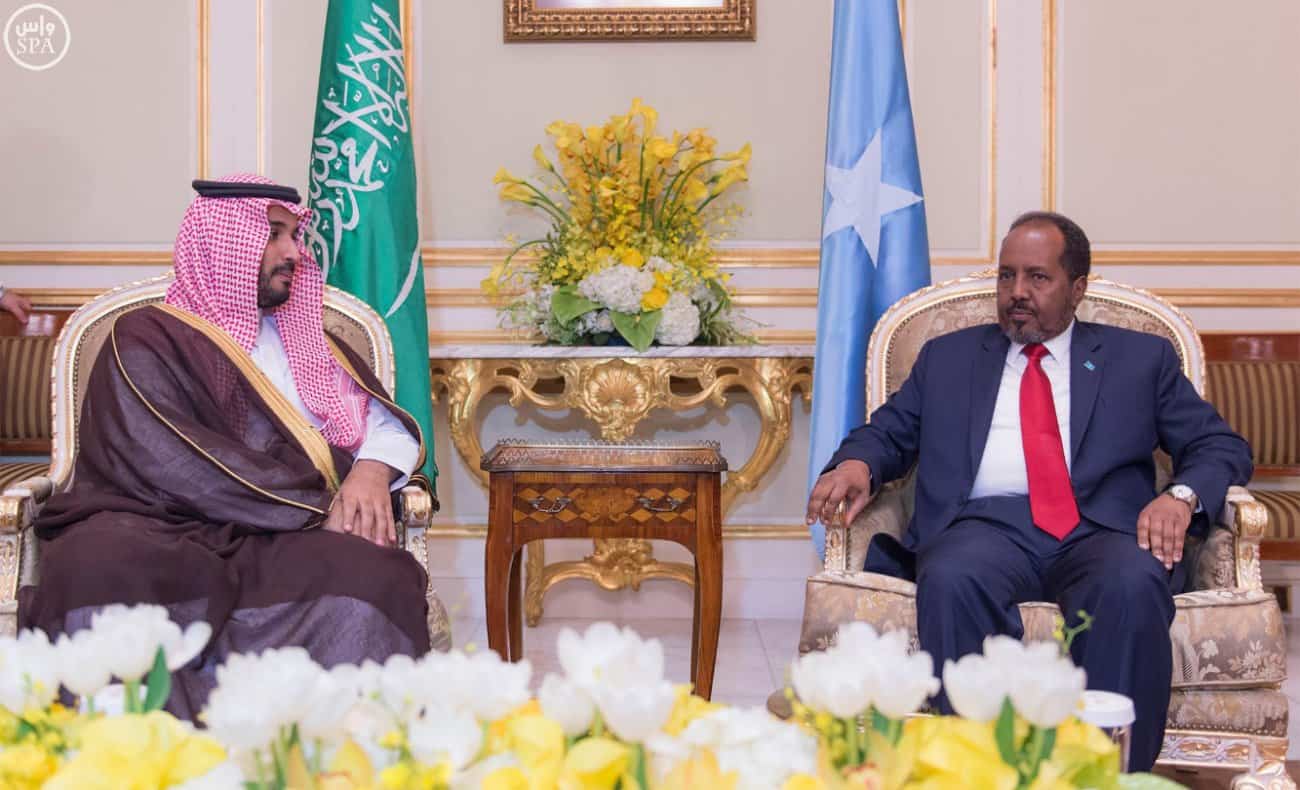 Deputy Crown Prince Receives Somali President – House of Saud