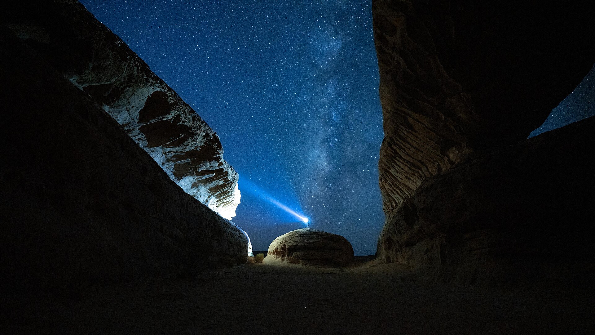 AlUla rock formations under the Milky Way in Saudi Arabia, a growing astronomy tourism destination. Photo: Saudi Press Agency / CC BY-SA 4.0