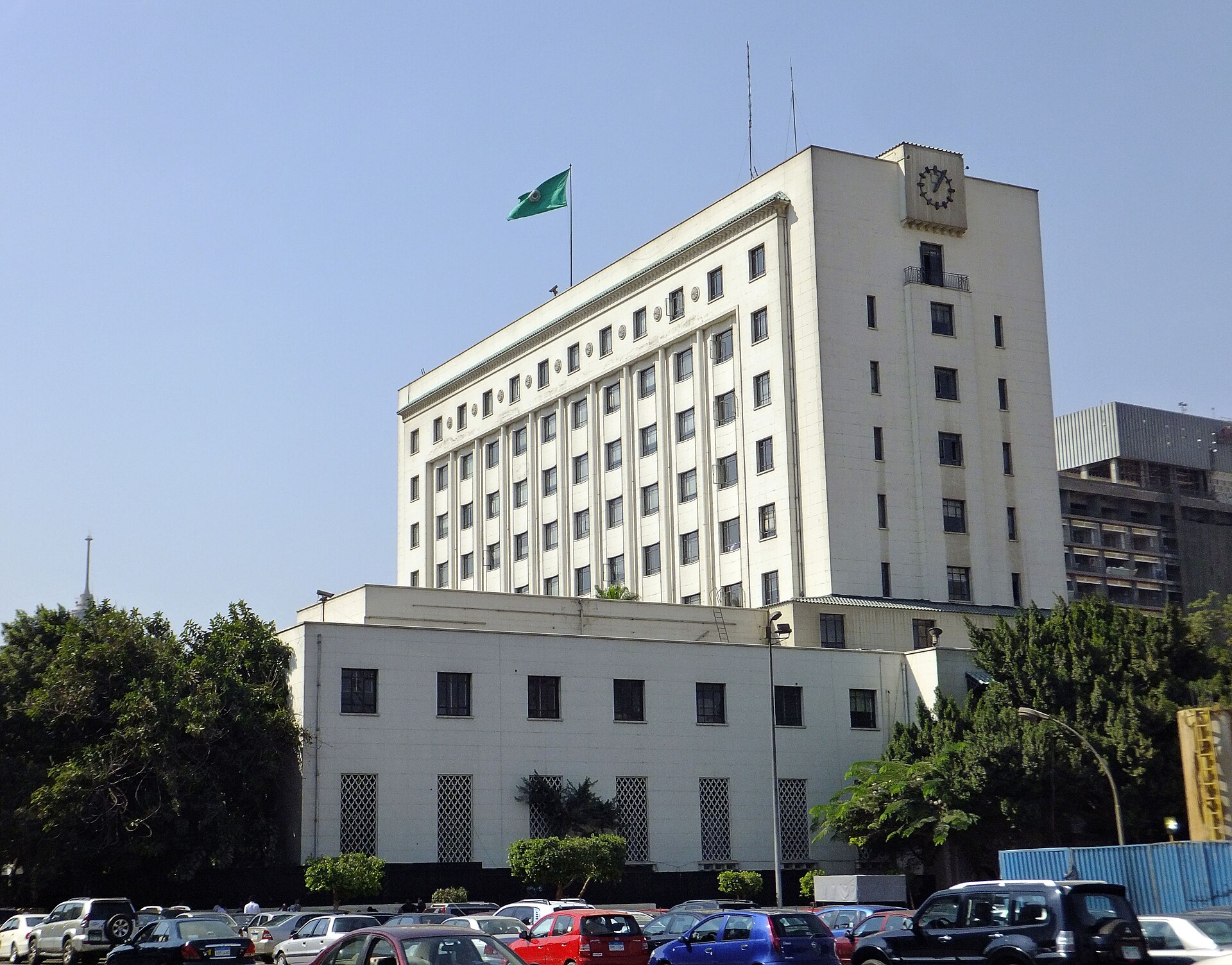 The Arab League headquarters building in Cairo, Egypt, where the emergency ministerial session was convened to address Iranian attacks on member states. Photo: Wikimedia Commons / CC BY-SA 4.0