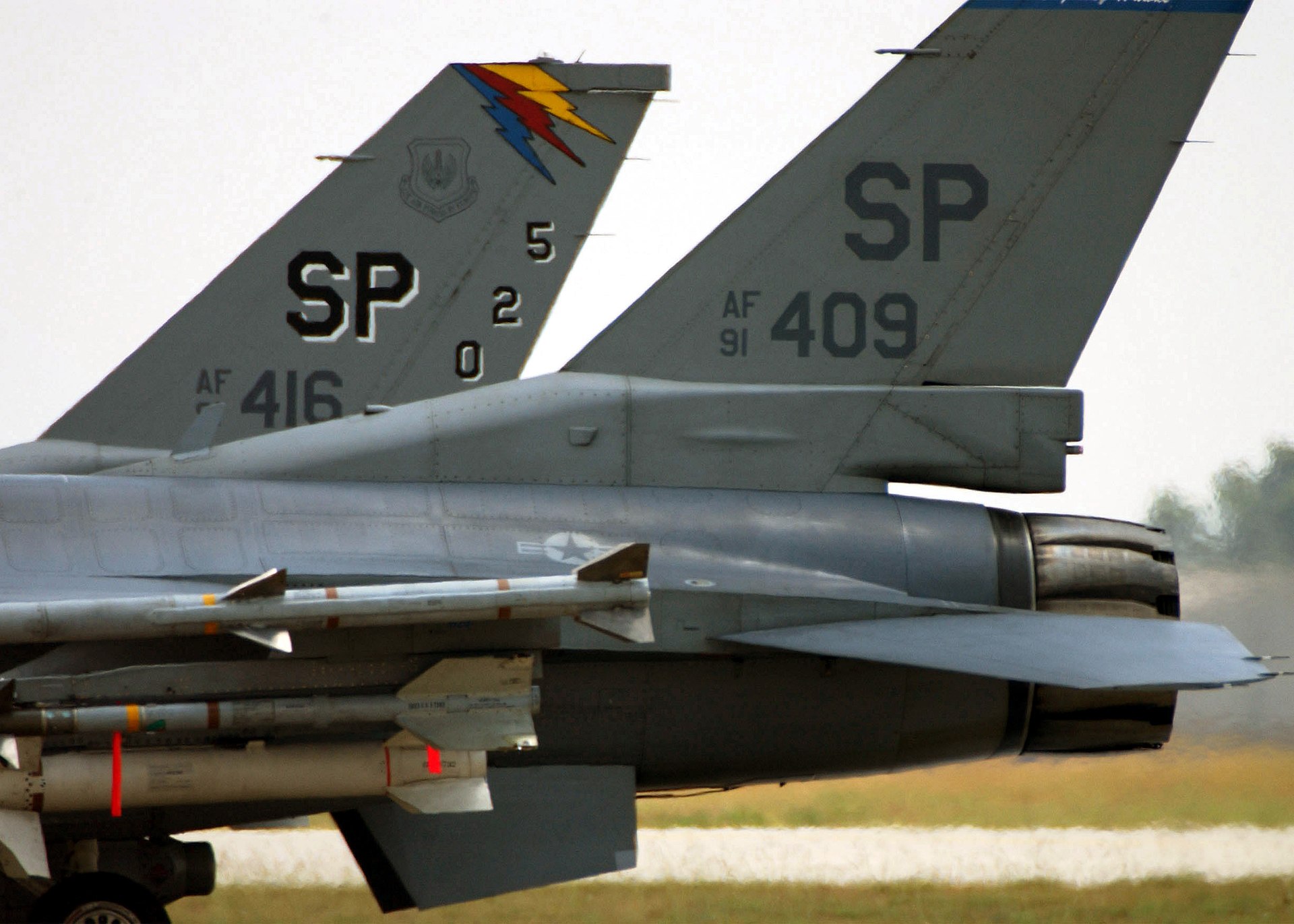 US Air Force F-16 Fighting Falcon fighter jets on the runway at Incirlik Air Base in southern Turkey, a key NATO facility housing American nuclear weapons. Photo: US Air Force / Public Domain
