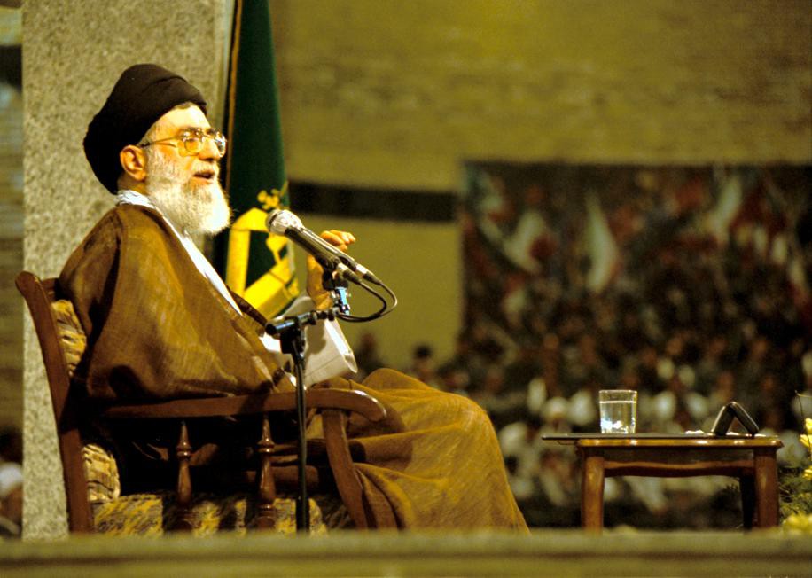 Ali Khamenei addresses the 13th General Assembly of Islamic Revolutionary Guard Corps commanders in Iran