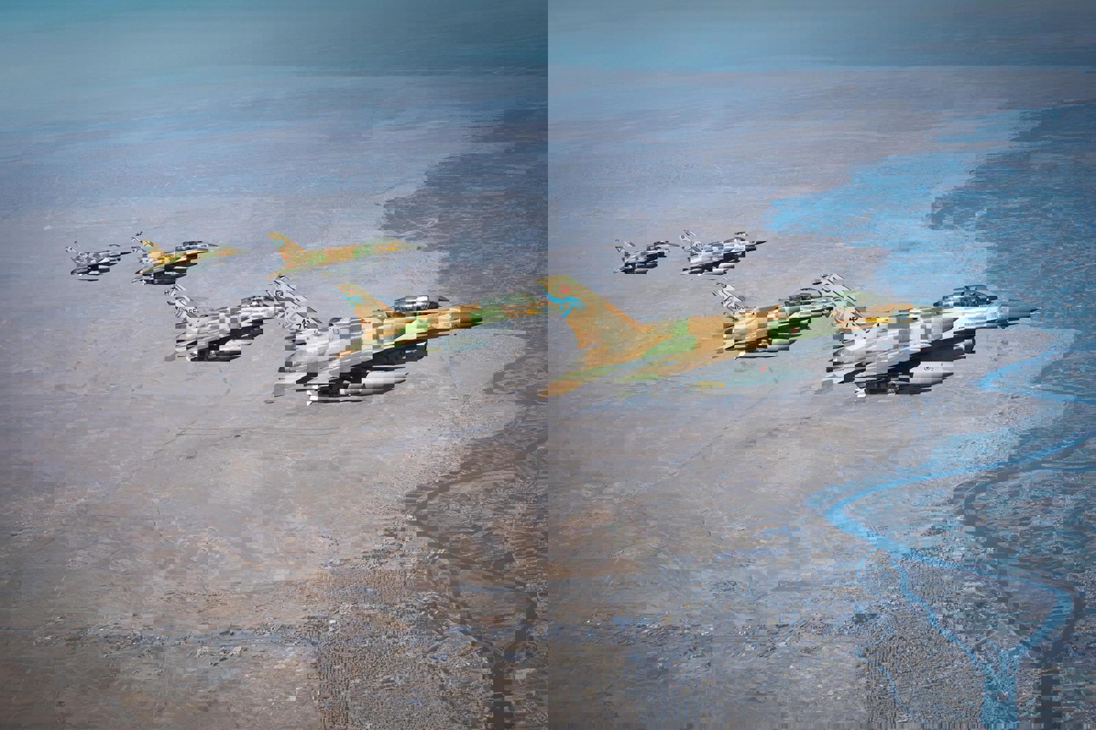 Israeli Air Force F-16I Sufa fighter jets during Operation Roaring Lion strikes on Iran in 2026. Photo: Wikimedia Commons / CC BY-SA 3.0