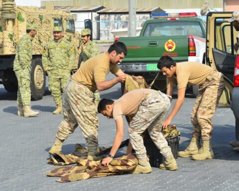 Kuwait and US security forces conduct joint counterterrorism exercise, Gulf military cooperation. Photo: US Army / Public Domain