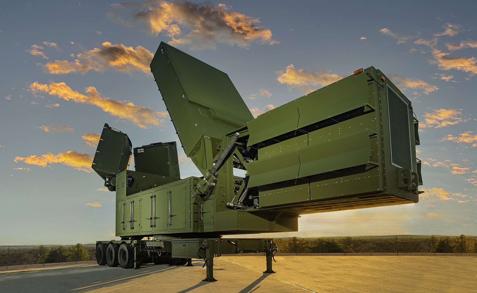 LTAMDS Lower Tier Air and Missile Defense Sensor radar system, central to the $8 billion Kuwait air defense deal approved by the US in March 2026. Photo: U.S. Army / Public Domain