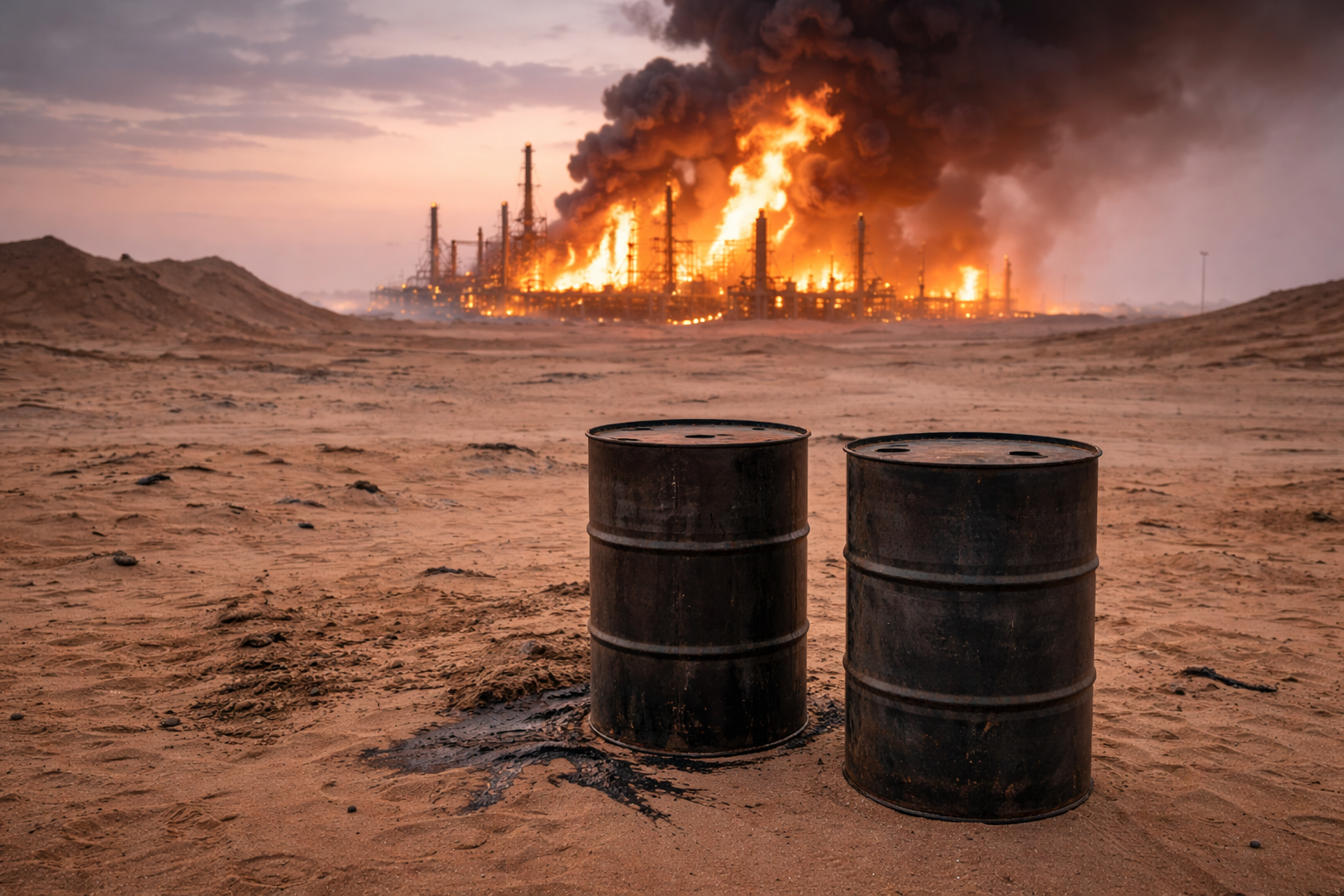 Oil Price 100 Dollars IRAN WAR