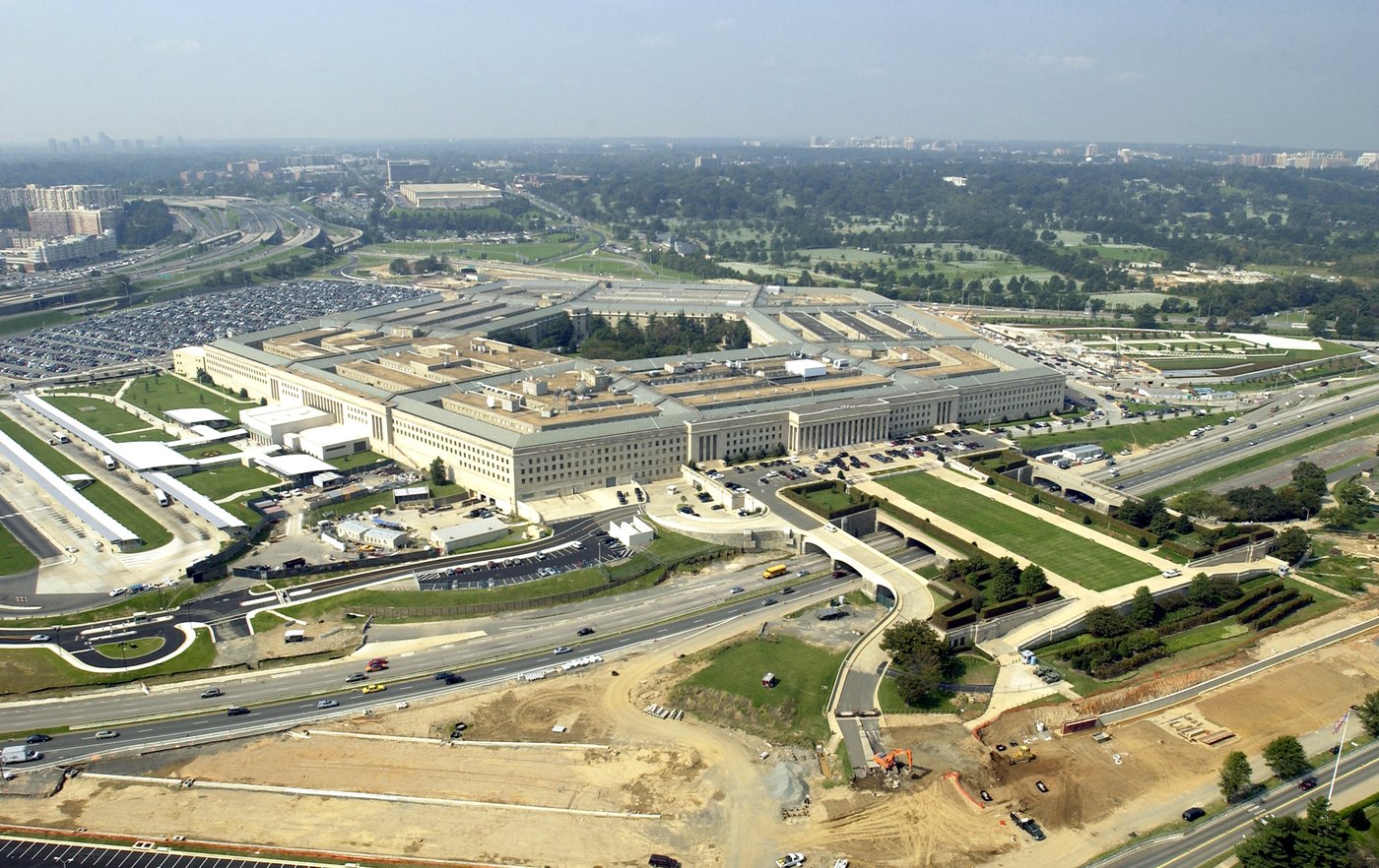Aerial view of the Pentagon in Arlington, Virginia, headquarters of the U.S. Department of Defense now investigating the Minab school strike. Photo: U.S. Navy / Public Domain