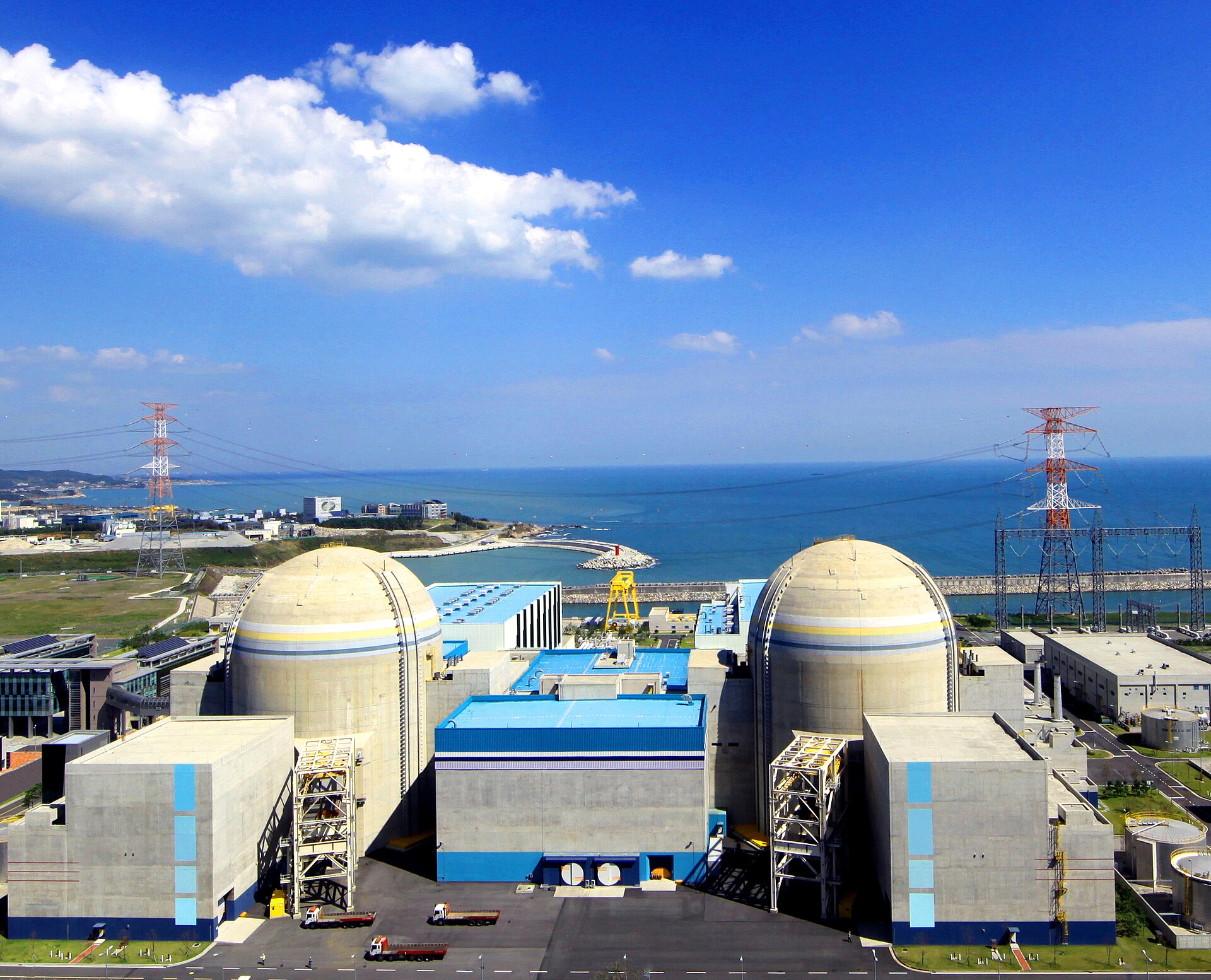 Shin-Kori Nuclear Power Plant in South Korea, a key facility in Seoul's push to restart and expand nuclear energy production amid the Hormuz oil crisis