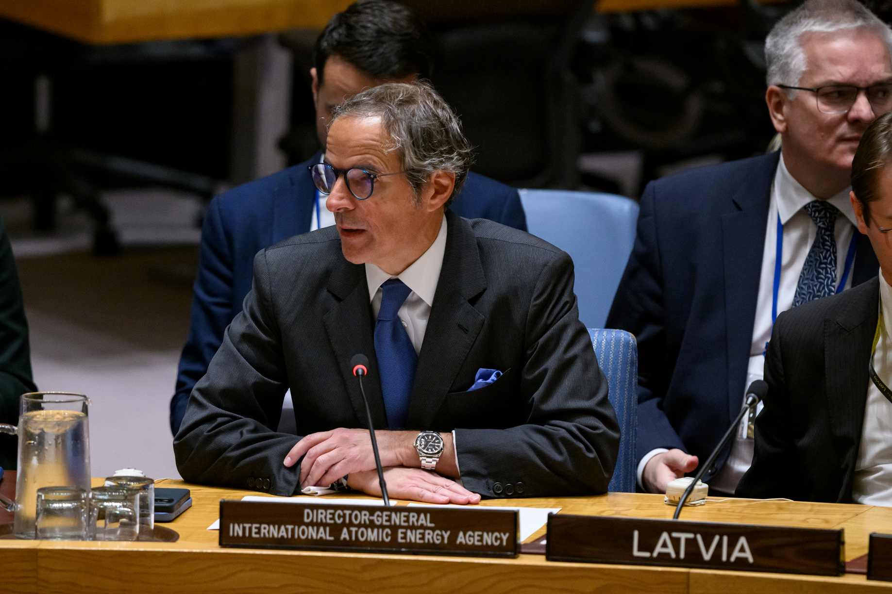 United Nations Security Council meeting on international peace and security threats, with delegates from multiple nations discussing ceasefire proposals. Photo: UN Photo / CC BY 2.0