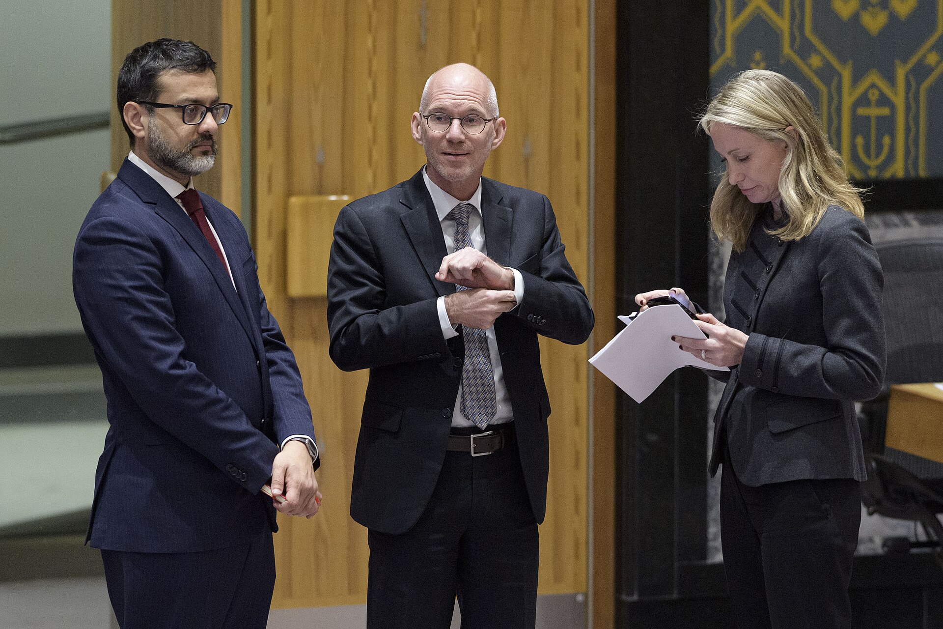 Delegates at the United Nations Security Council meeting hall. Photo: United Nations / CC0