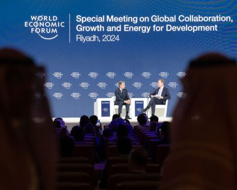 World Economic Forum Special Meeting on Global Collaboration and Growth in Riyadh, Saudi Arabia, 2024. Photo: US State Department / Public Domain