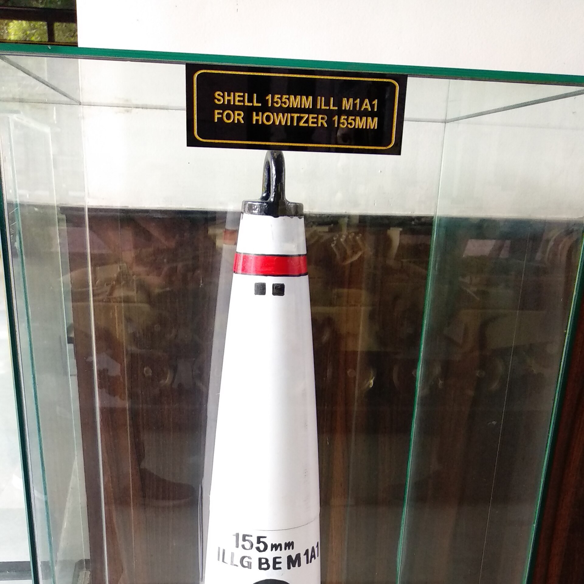 155mm M1A1 illumination shell for howitzer — the ammunition type now produced domestically by WAHAJ-Nexter joint venture in Saudi Arabia