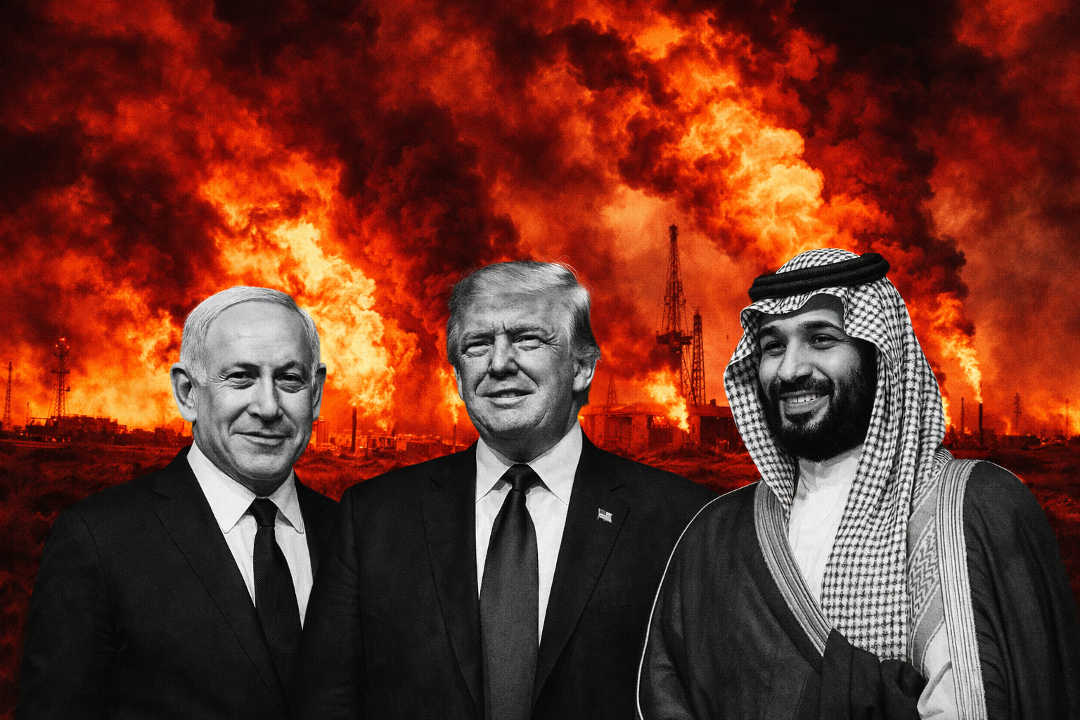 TRUMP MBS NETANYAHU
