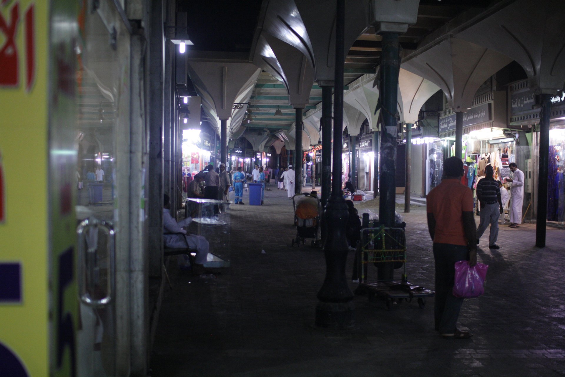 Al Balad Souq in historic Jeddah, a UNESCO World Heritage Site and major oud shopping destination
