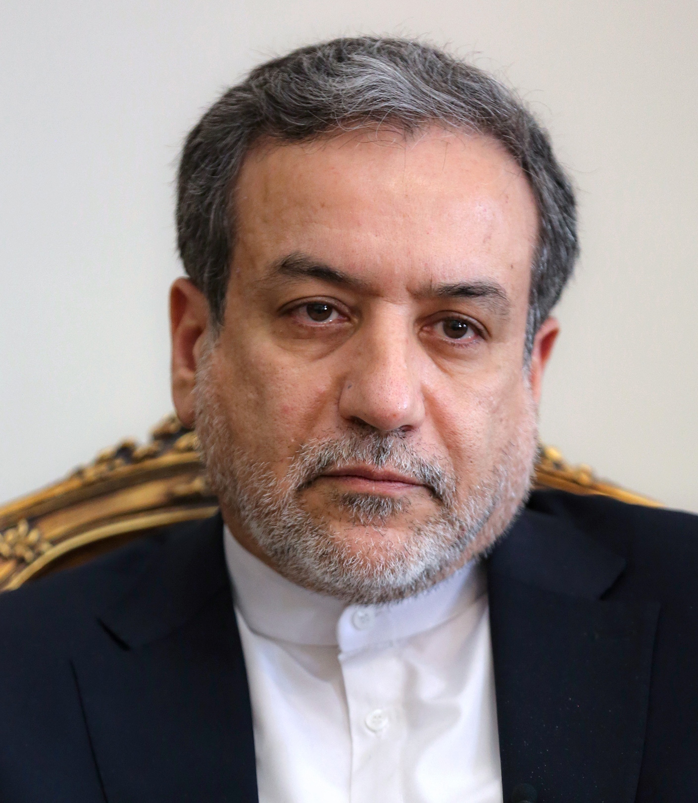 Iranian Foreign Minister Abbas Araghchi, who on April 20, 2026, formally labelled the US naval blockade an act of war and declared the ceasefire void.