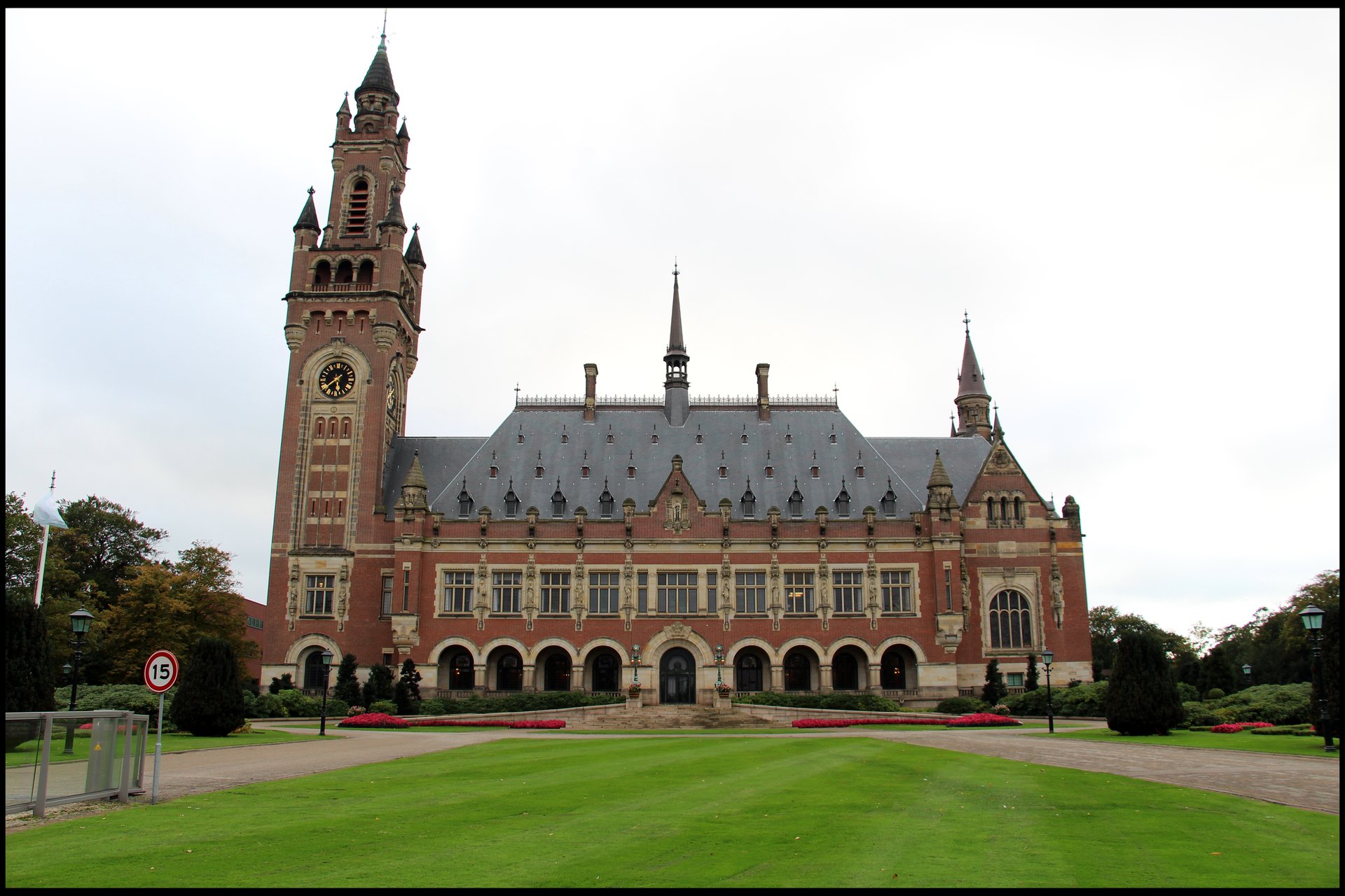 The Peace Palace in The Hague, seat of the International Court of Justice