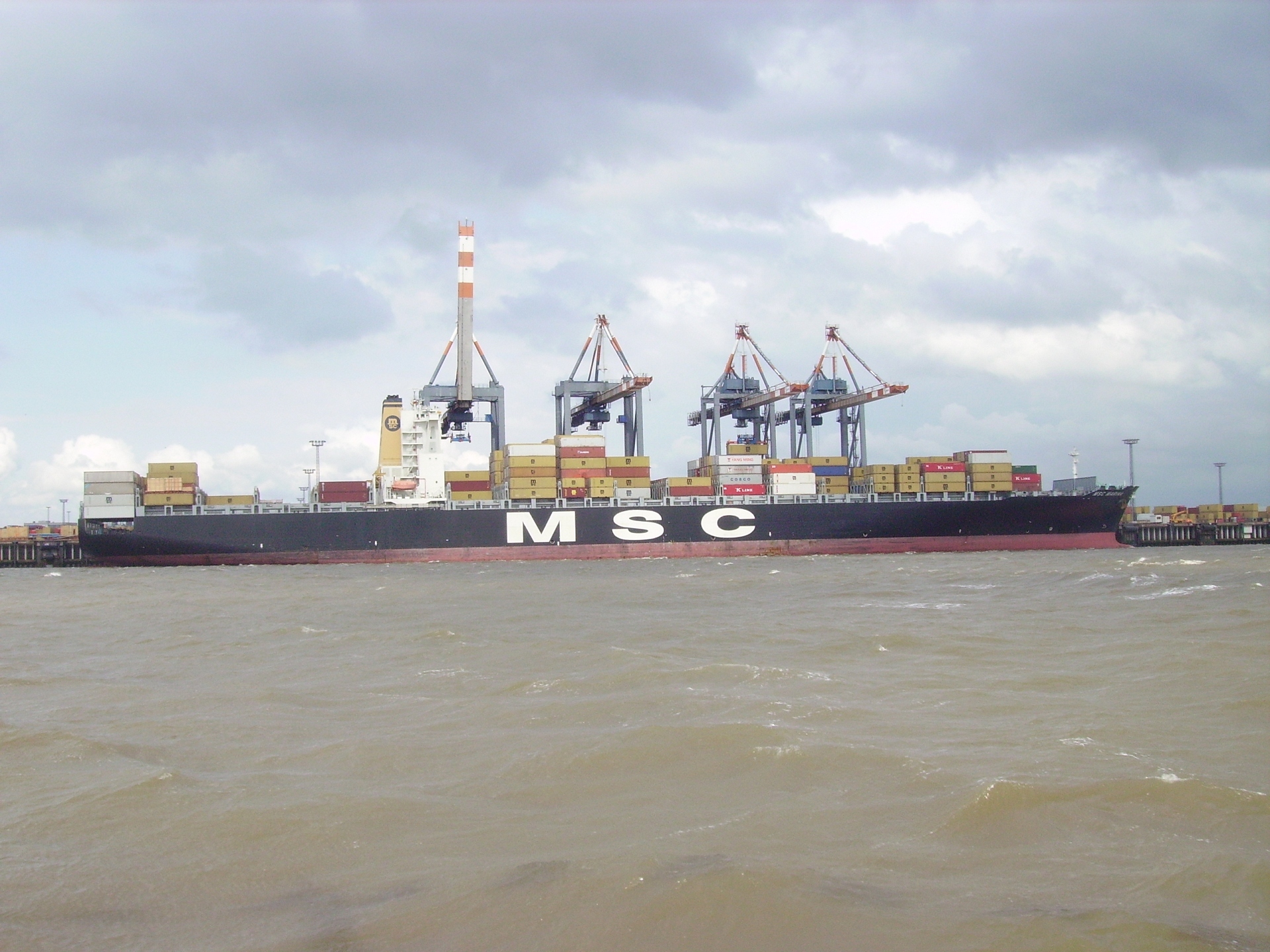 MSC container vessel — Mediterranean Shipping Company operates the MSC Francesca, the Panama-flagged ship seized by IRGC naval forces in the Strait of Hormuz on April 23, 2026