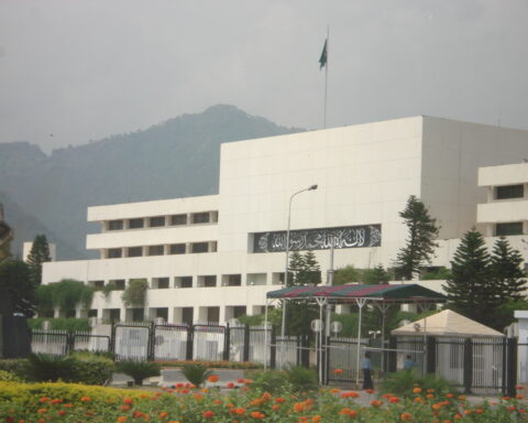 Pakistan Parliament House in Islamabad, venue for the April 10 US-Iran bilateral talks — the highest-level direct engagement between the two countries since 1979