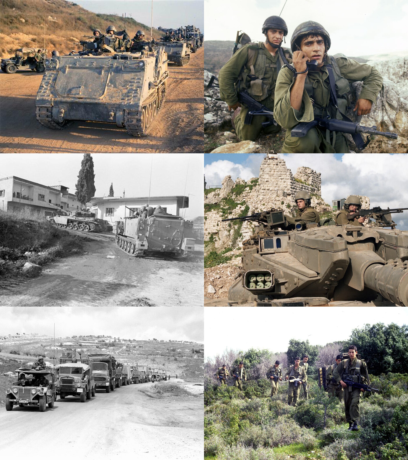 IDF operations in southern Lebanon during the 1978-2000 security zone occupation — Israel maintained an 800 sq km buffer zone for 15 years before unilateral withdrawal; the 2026 Yellow Line covers 500 sq km established within 24 hours of ceasefire