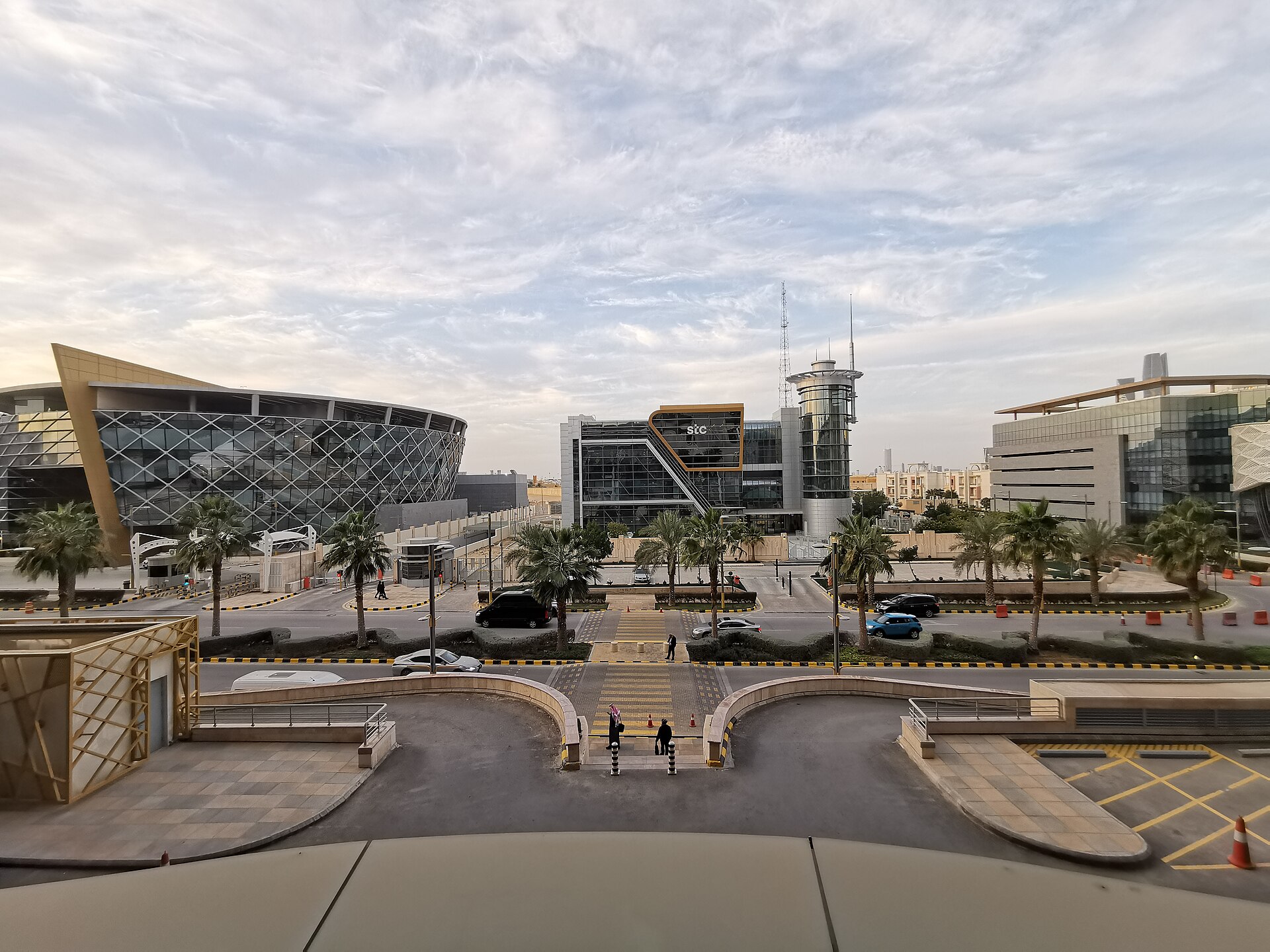 STC Digital City campus in Riyadh, headquarters of Saudi Telecom Company, the Kingdom's largest telecommunications provider