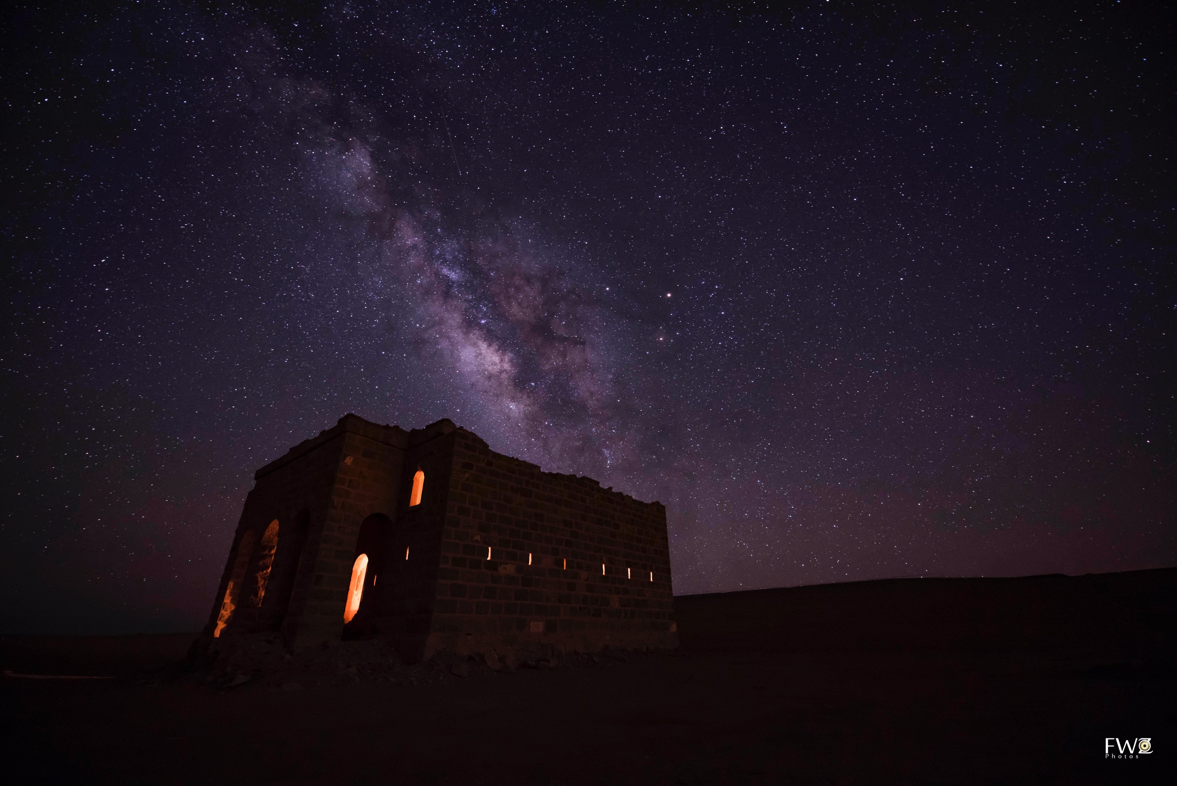 An Ottoman Hajj castle on the pilgrimage road near Tabuk, Saudi Arabia