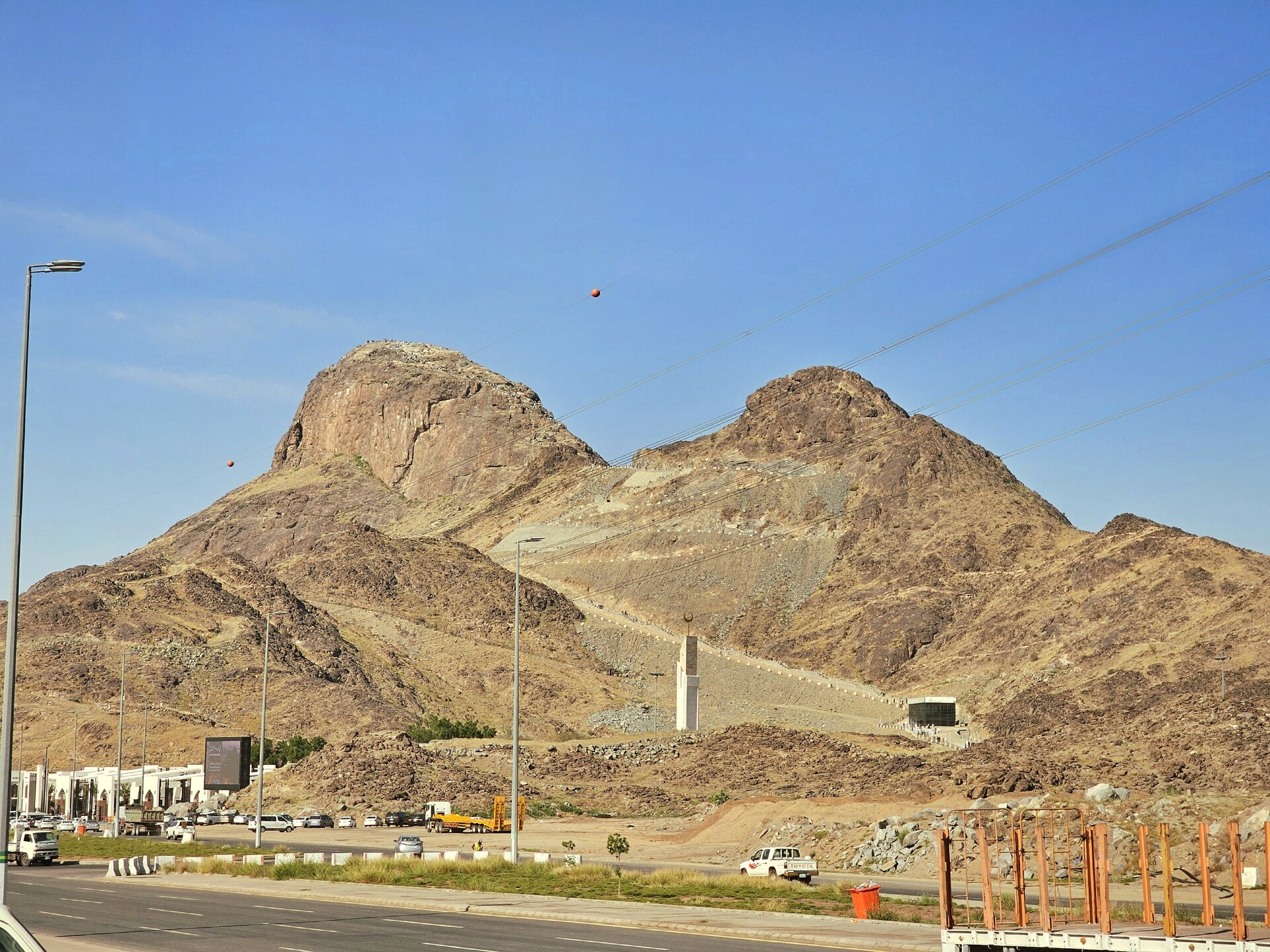 Jabal al-Nour mountain in Mecca, home to the Cave of Hira where the first Quranic revelation was received