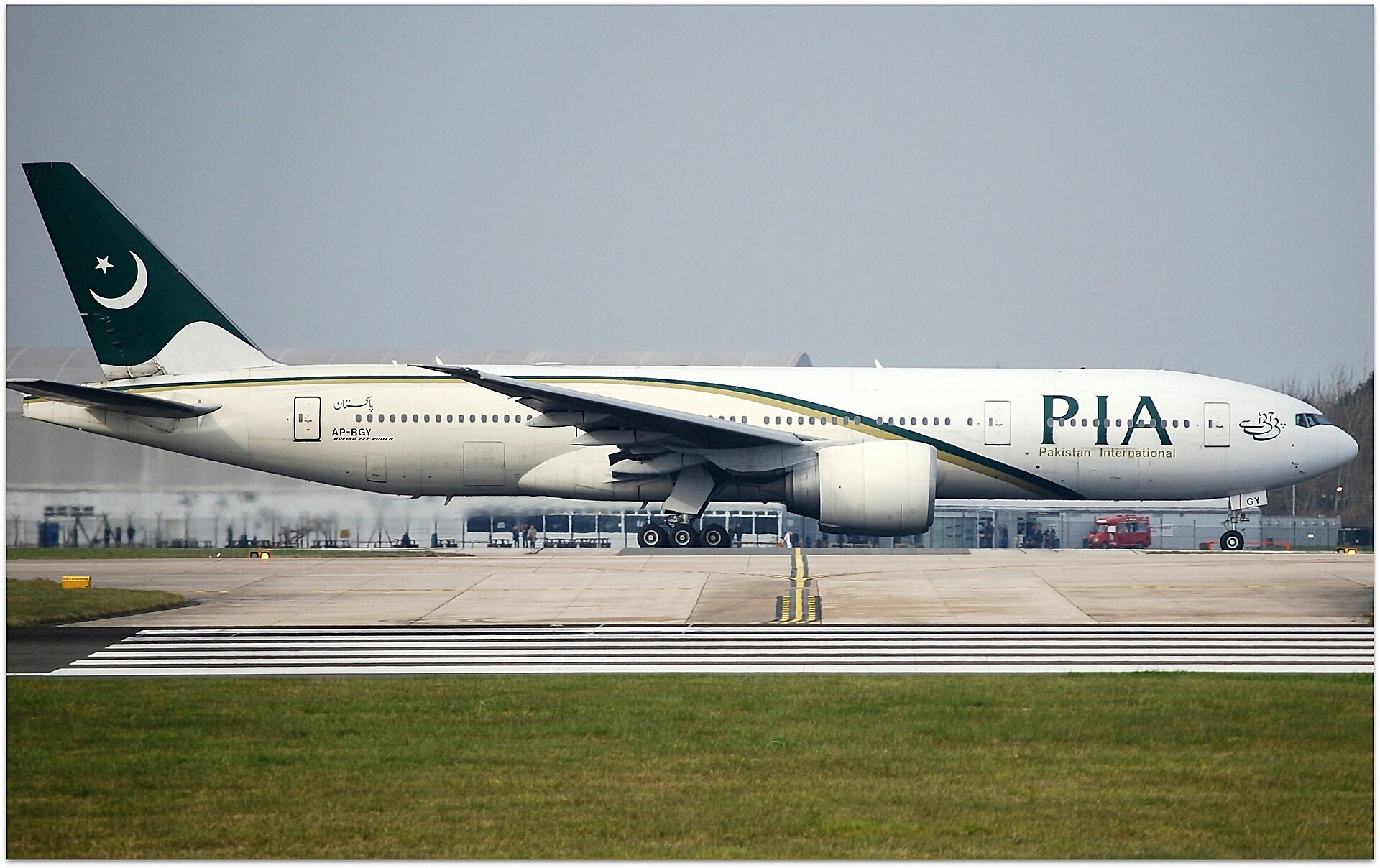 Pakistan International Airlines Boeing 777 used for flights to Saudi Arabia