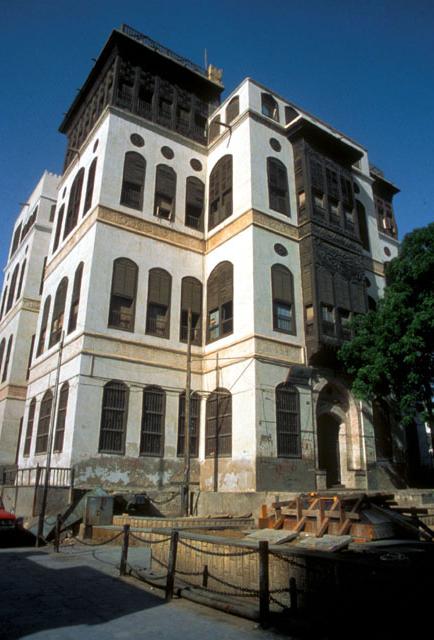Nassif House Museum, a four-story traditional Hijazi coral-stone building in Al Balad Jeddah
