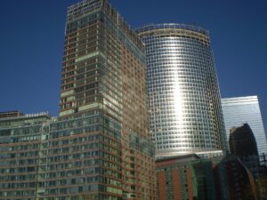 Goldman Sachs headquarters New York — the bank appointed to raise SAR 20 billion ($5.3 billion) in debt for HUMAIN data centres in Riyadh and Dammam