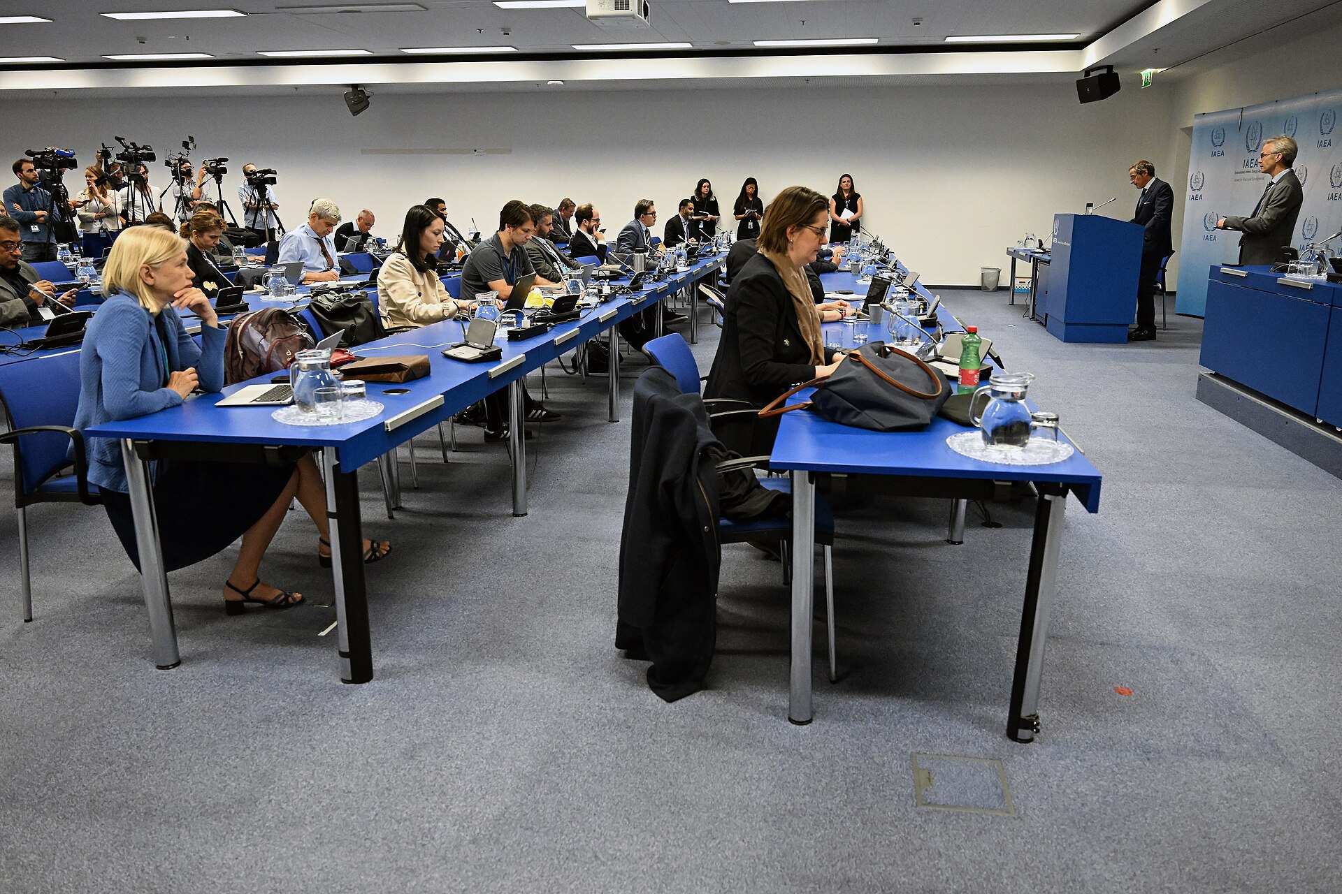 IAEA Director General addresses press at 1717th Board of Governors meeting, Vienna, June 2024