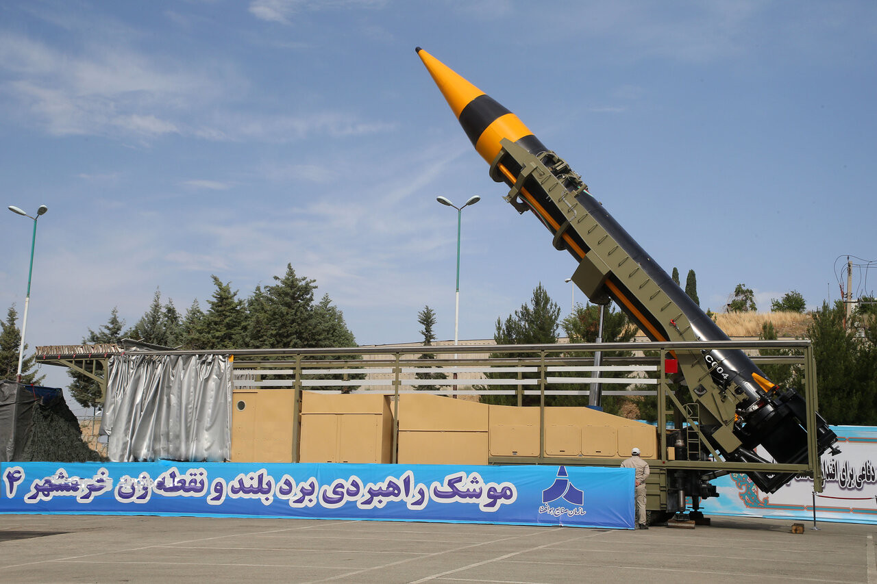Iran unveils the Khorramshahr-4 ballistic missile, capable of reaching Prince Sultan Air Base from Khuzestan launch sites with a circular error probable of approximately 30 metres