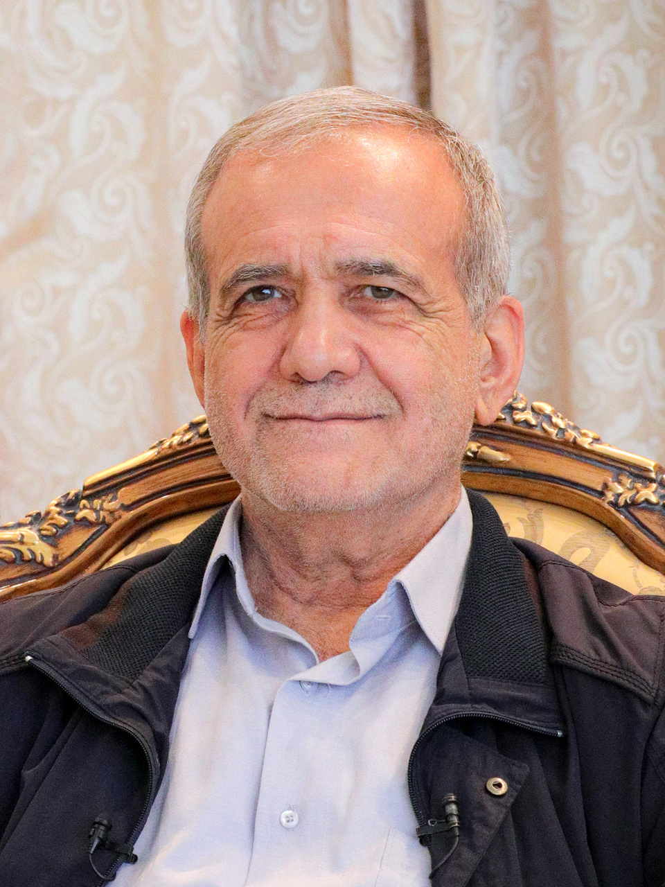 Iranian President Masoud Pezeshkian 2024 — publicly accused IRGC commanders of wrecking ceasefire talks but holds no constitutional authority over Revolutionary Guard under Article 110. Photo: khamenei.ir CC BY 4.0