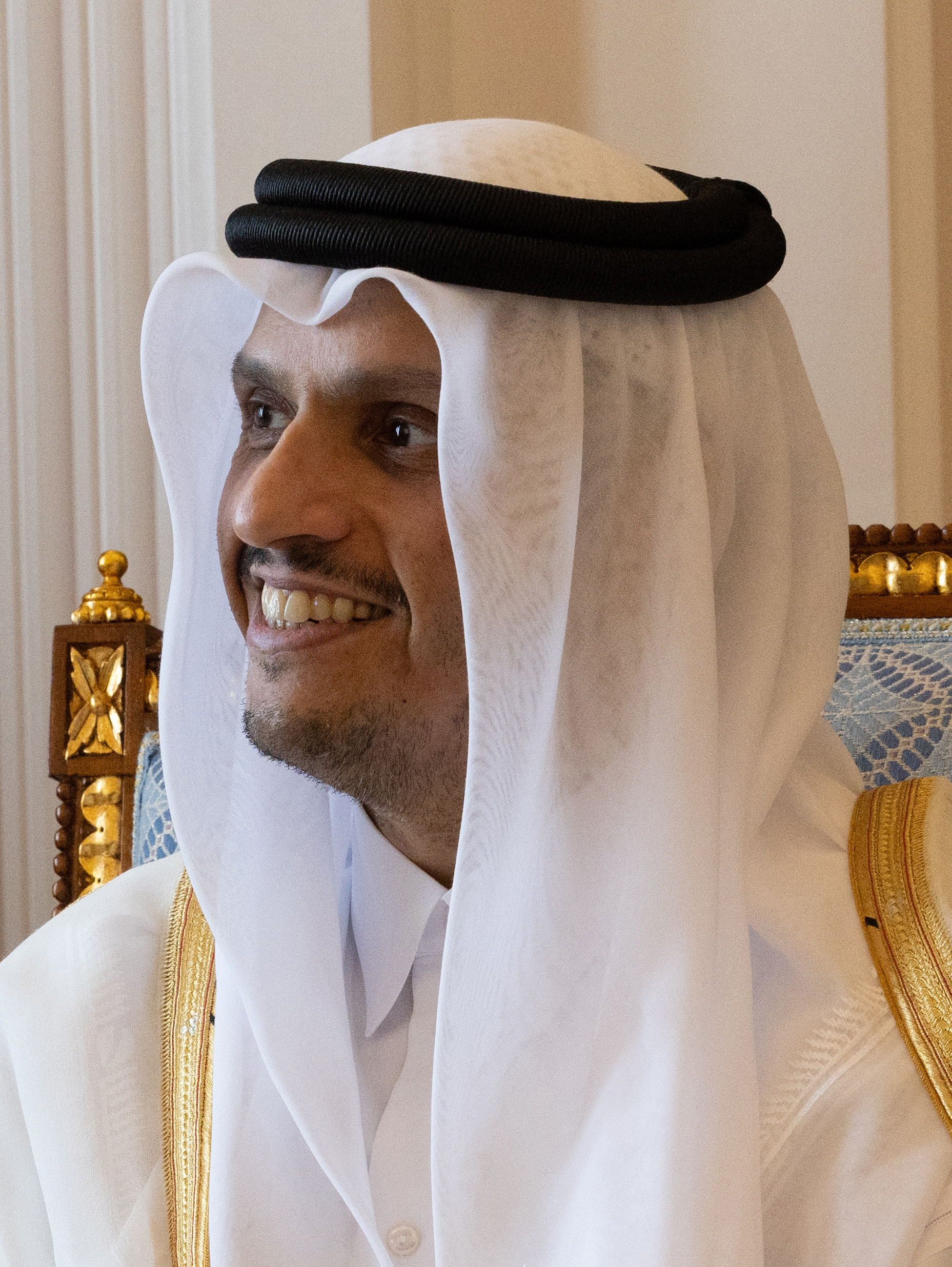 Qatari Prime Minister and Foreign Affairs Minister Mohammed bin Abdulrahman Al-Thani in Doha, Qatar, June 2024