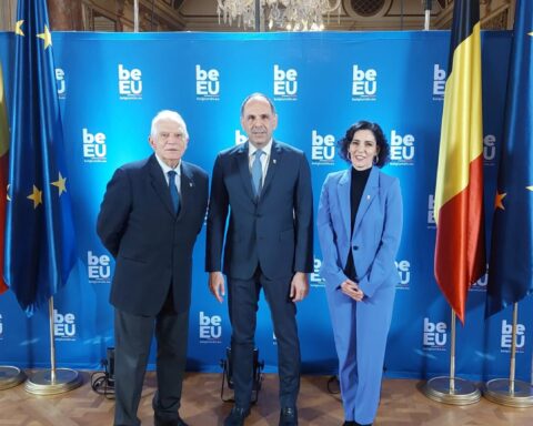 EU Foreign Affairs ministers Borrell Gymnich informal meeting Brussels February 2024 EU Council sanctions