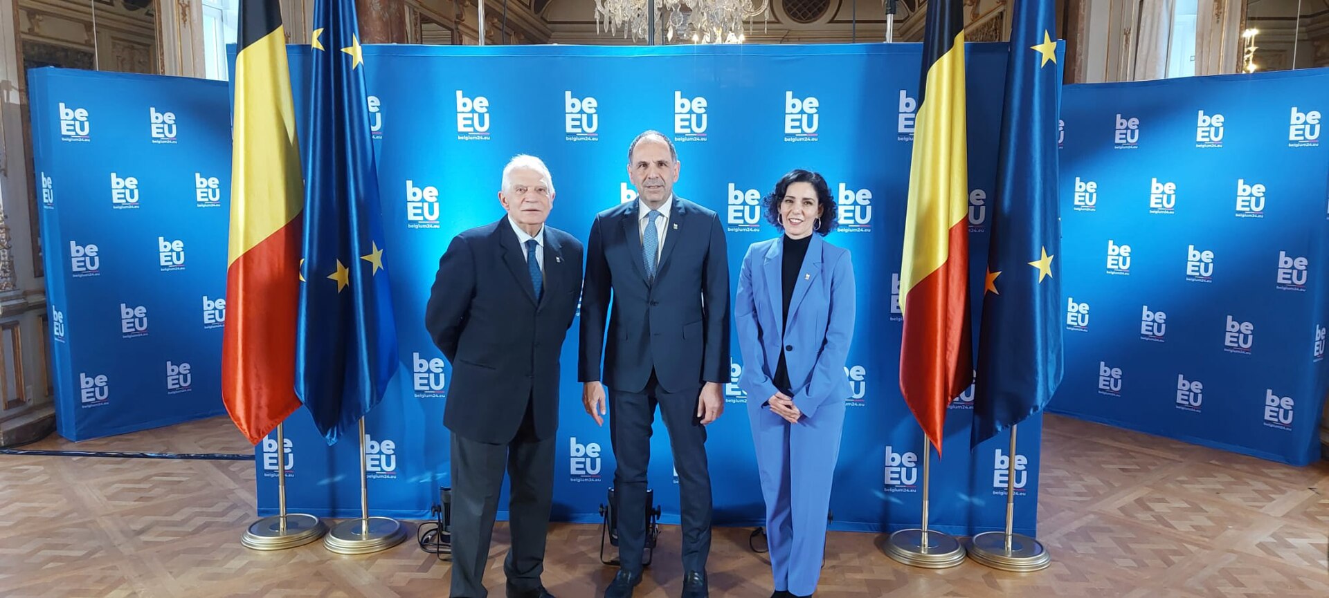 EU Foreign Affairs ministers Borrell Gymnich informal meeting Brussels February 2024 EU Council sanctions