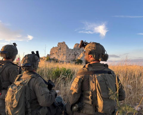 IDF soldiers at Beaufort Castle, south Lebanon, May 31 2026 — the day before Trump announced a Lebanon ceasefire