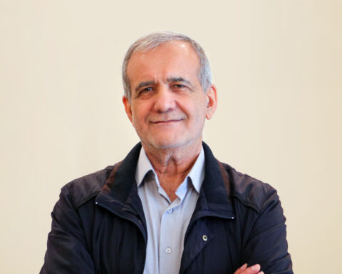 Iranian President Masoud Pezeshkian, photographed in 2024, whose reported resignation letter described the IRGC takeover of civilian governance