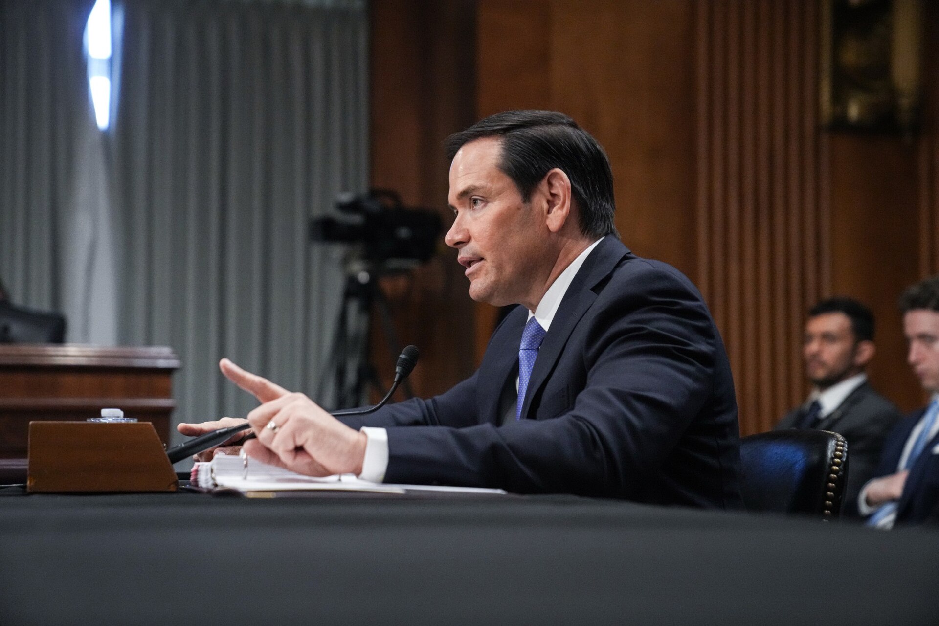 Secretary of State Marco Rubio testifies before the Senate Committee on Foreign Relations
