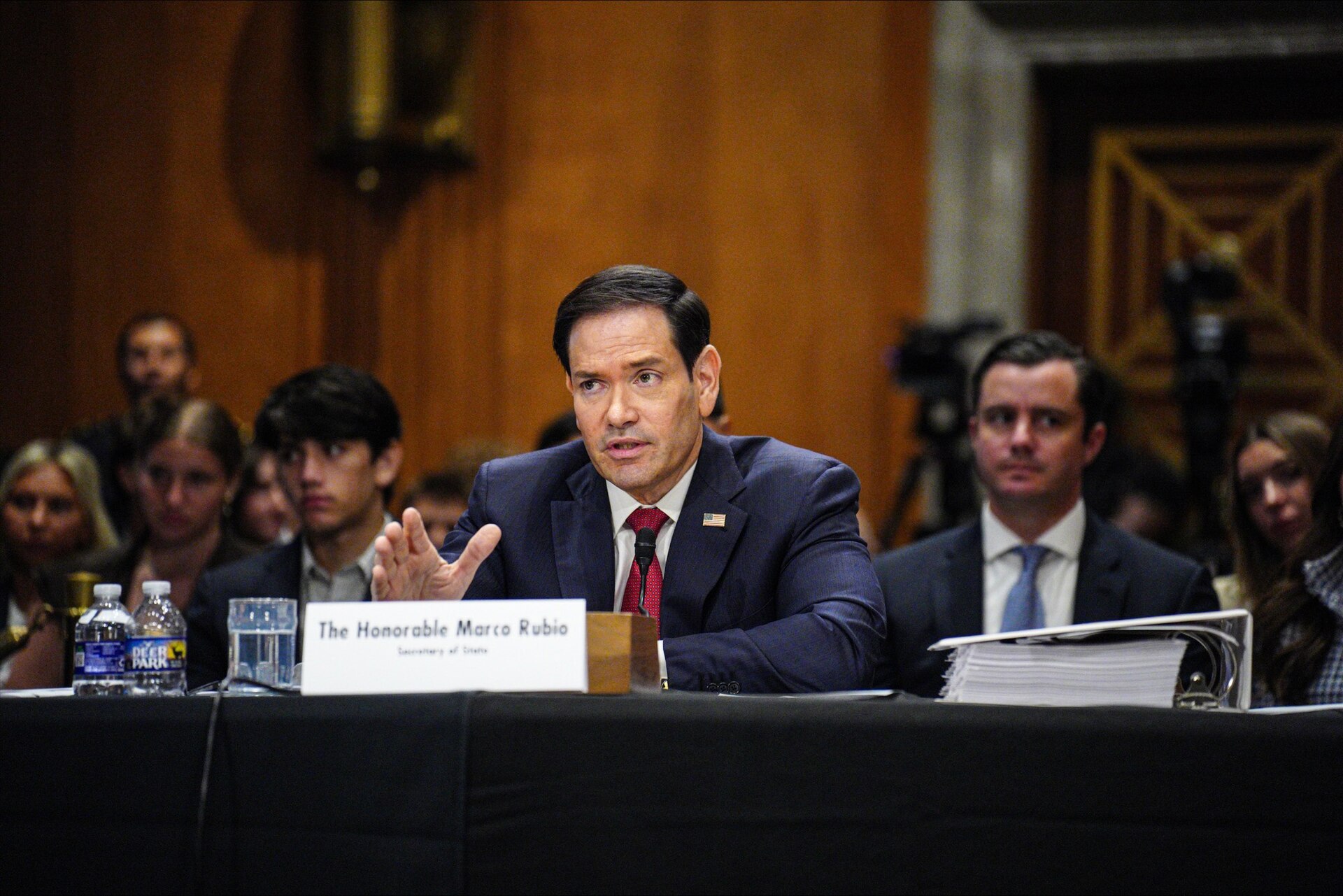 Secretary of State Marco Rubio testifies before the Senate Foreign Relations Committee, June 2, 2026