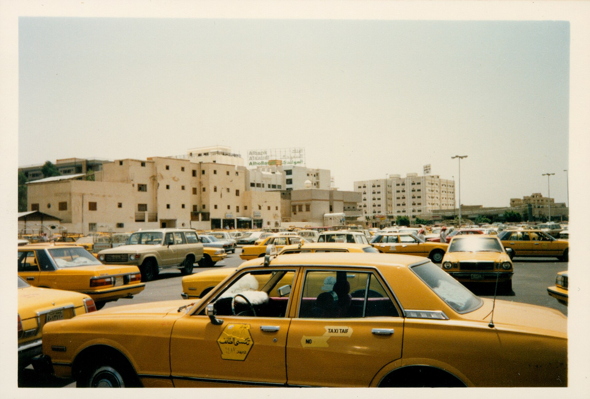 Taif city Saudi Arabia in 1985, four years before the Lebanese civil war ceasefire agreement was negotiated here, establishing the country s confessional power-sharing system