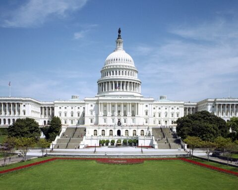 US Capitol Building west front, Washington DC — where Congress convenes to review executive agreements and treaties