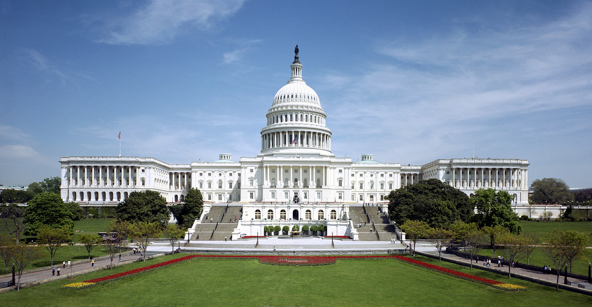 United States Capitol west front, home of the Senate and House of Representatives