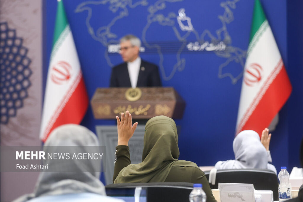 Baghaei Spoke of Diplomacy and Wave 23 Launched the Same Morning