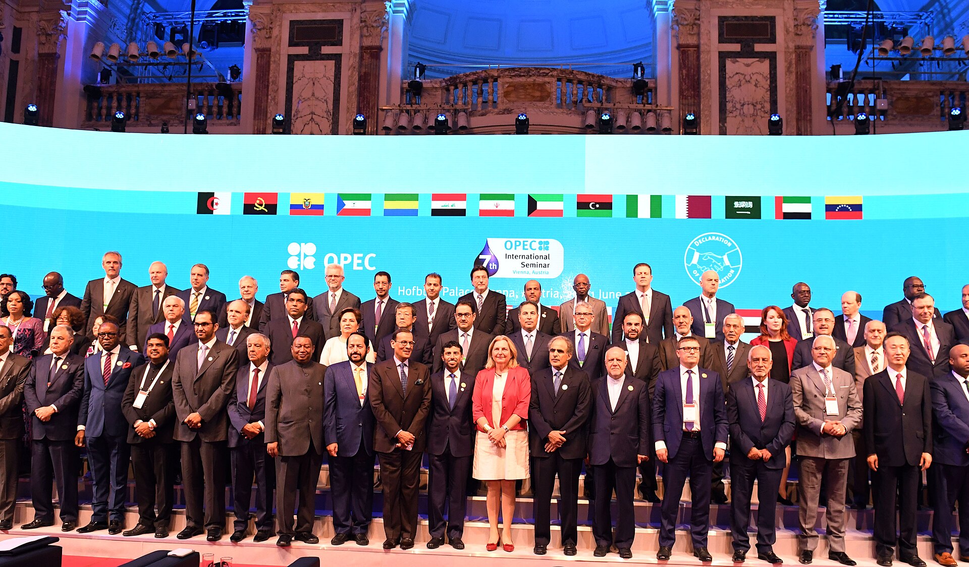 OPEC International Seminar Vienna 2018 oil ministers energy cooperation delegates