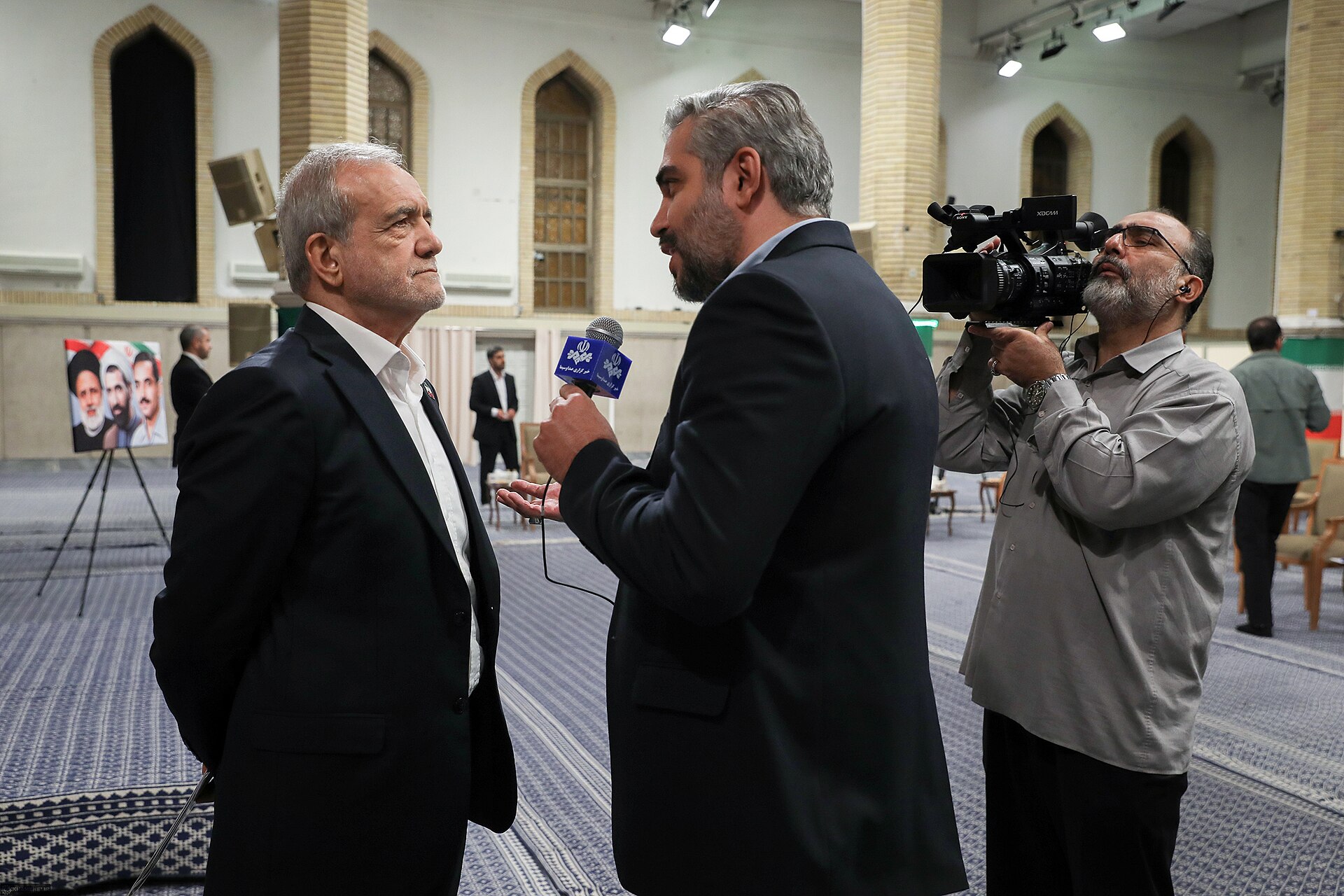 Pezeshkian speaks to state media inside the Supreme Leaders meeting hall in Tehran, where the SNSC chairman accepted institutional responsibility for a conditionality he cannot have adjudicated under Irans constitution