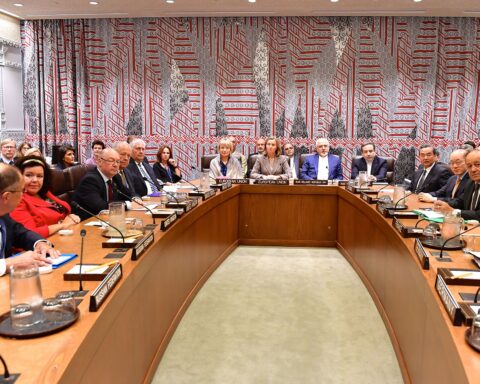 Iran nuclear deal joint commission meeting at UN headquarters, New York, September 2017 — multilateral Iran diplomacy at the United Nations