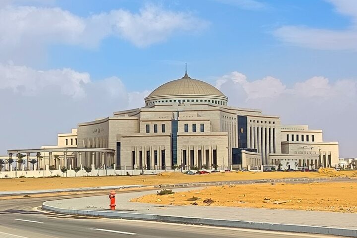 Egypt House of Representatives building in the New Administrative Capital, opened 2023