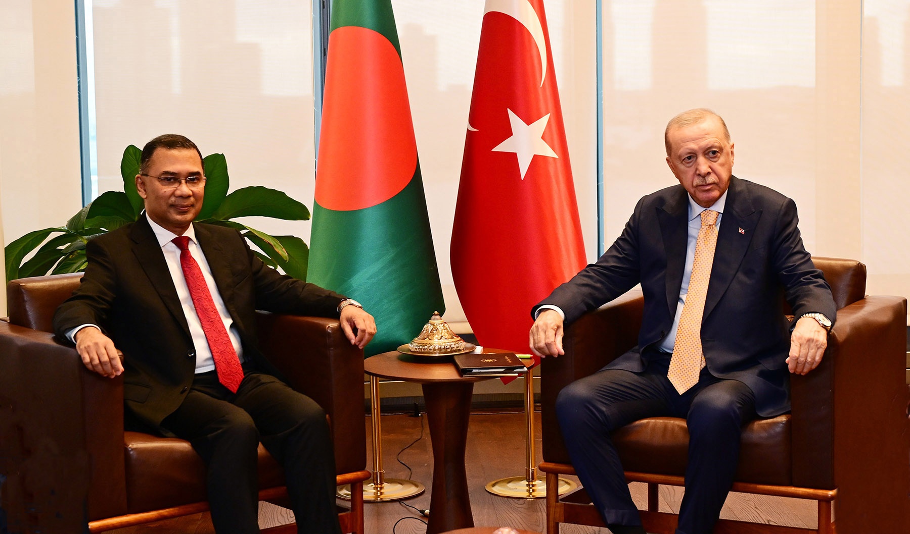 Turkish President Recep Tayyip Erdogan in bilateral meeting at United Nations General Assembly September 2026