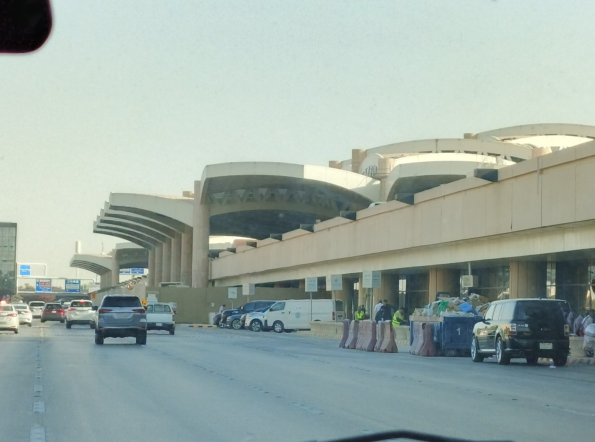 King Khalid International Airport terminal building, Riyadh — closed since a Houthi missile strike on 10 October 2026